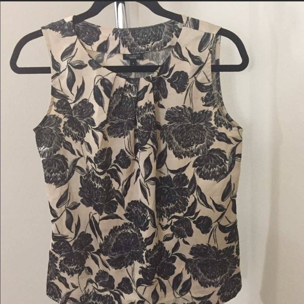 TALBOTS SLEEVELESS TOP